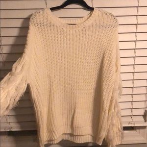 Pretty Little Thing White Sweater